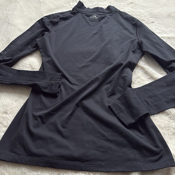 Under Armour Womens ColdGear Authentics Compression Mock Neck Size Medium - Picture 5 of 7